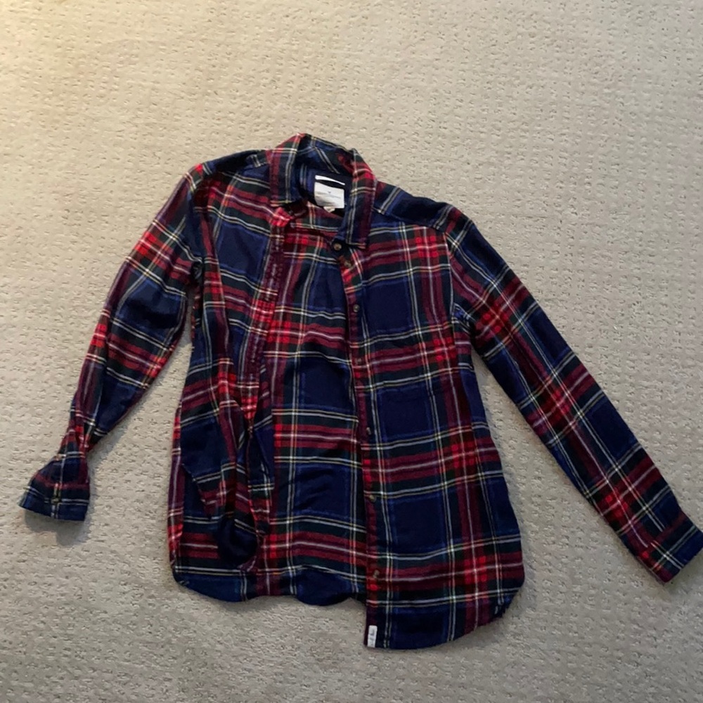 American Eagle, Christmas flannel, small